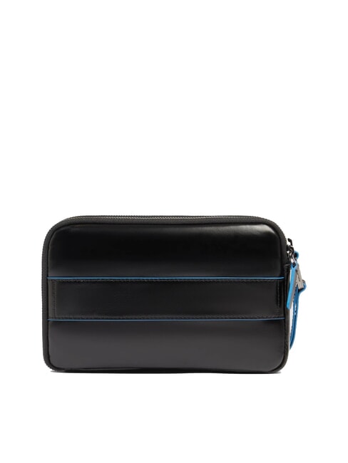 BLUE SQUARE Pochette da uomo in pelle Nero - Porta tablet & Organizer
