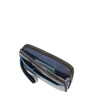 PIQUADRO BLUE SQUARE Pochette da uomo in pelle Nero - Porta tablet & Organizer - 4
