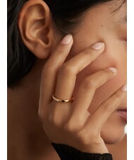 PDPAOLA THE NEW ESSENTIALS TIARA Anello con zirconi placcato oro oro - Anelli - 4