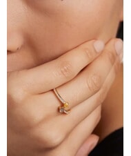 PDPAOLA JUNO Anello con pietre placcato oro oro - Anelli - 4