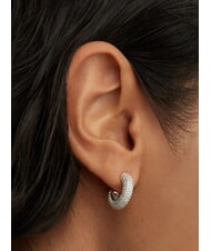 PDPAOLA THE NEW ESSENTIALS KING Orecchini a cerchio bombati argento - Orecchini - 3