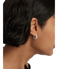 PDPAOLA THE NEW ESSENTIALS KING Orecchini a cerchio bombati argento - Orecchini - 5