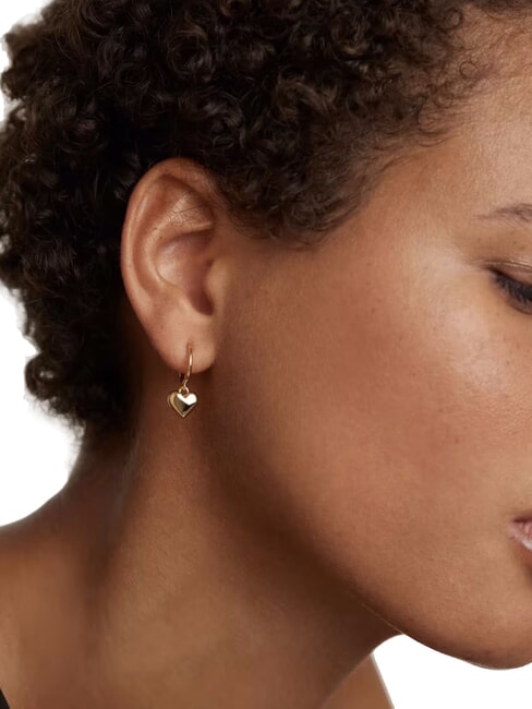 ESSENTIALS L'ABSOLU ENGRAVE ME  Orecchini placcati in oro oro - Orecchini