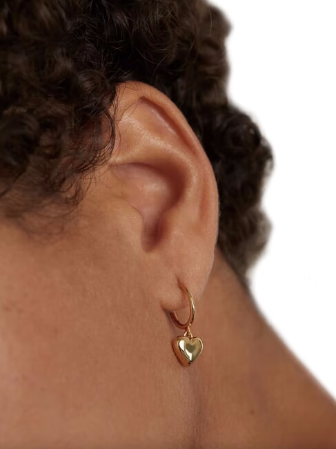 ESSENTIALS L'ABSOLU ENGRAVE ME  Orecchini placcati in oro oro - Orecchini