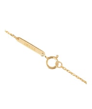 PDPAOLA COLOR GREEN FLEUR Collana ciondolo con zircone e griffe oro - Collane - 5