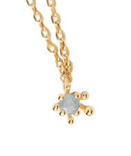 PDPAOLA COLOR GREY FLEUR Collana ciondolo con zircone e griffe - Collane