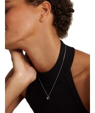 PDPAOLA L'ABSOLU ENGRAVE ME Collana in argento ciondolo cuore argento - Collane - 4