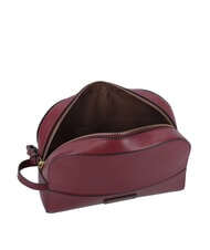 THE BRIDGE DOMITILLA  Beauty in pelle Chianti/Bordeaux/Oro          - Beauty Case - 4