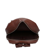 THE BRIDGE BIAGIO Zaino in pelle marrone 14/rutenio palladio - Zaini Scuola & Tempo Libero - 5