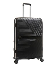 LESAC SLIDE Trolley grande espandibile ultraresistente black - Trolley Rigidi - 3