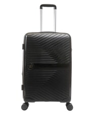 LESAC SLIDE Set 3 trolley ultraresistenti: cabin+medio e grande espandibili black - Set Trolley - 4