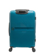 LESAC SLIDE Trolley medio espandibile ultraresistente petrol blue - Trolley Rigidi - 5