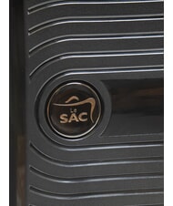 LESAC SLIDE Trolley bagaglio a mano ultraresistente black - Bagagli a mano - 7