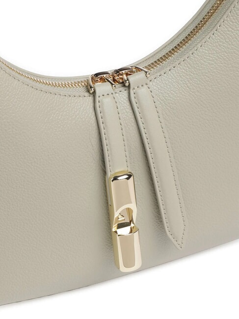 GOCCIA Borsa a spalla pelle martellata light salvia - Borse Donna