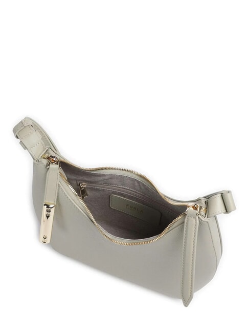 GOCCIA Borsa a spalla pelle martellata light salvia - Borse Donna