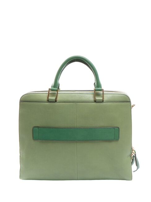 CAMPIONARIO - DAFNE Cartella porta pc 13,3" o iPad&reg; Pro12,9" cuoio/bianco - Cartelle Lavoro