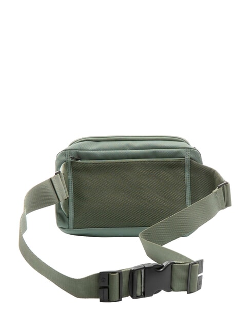 CAMPIONARIO - GIO Marsupio in pelle e tessuto VERDE - Marsupi