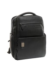 PIQUADRO AKRON Zaino in pelle porta pc 15.6" Nero - Zaini da lavoro porta PC - 3
