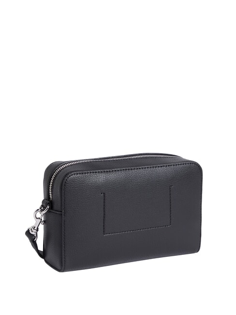 CKJ MINIMAL MONOGRAM Borsa camera case a tracolla na black - Borse Donna