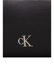 CALVIN KLEIN CKJ MINIMAL MONOGRAM Borsa camera case a tracolla na black - Borse Donna - 3