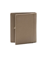 CALVIN KLEIN CK LEATHER Portafoglio verticale in pelle taupe - Portafogli Uomo - 3