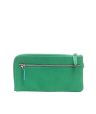 PIQUADRO CAMPIONARIO -  BLUE SQUARE Pochette in pelle con polsierina verde/blusquare - Borse Donna - 3