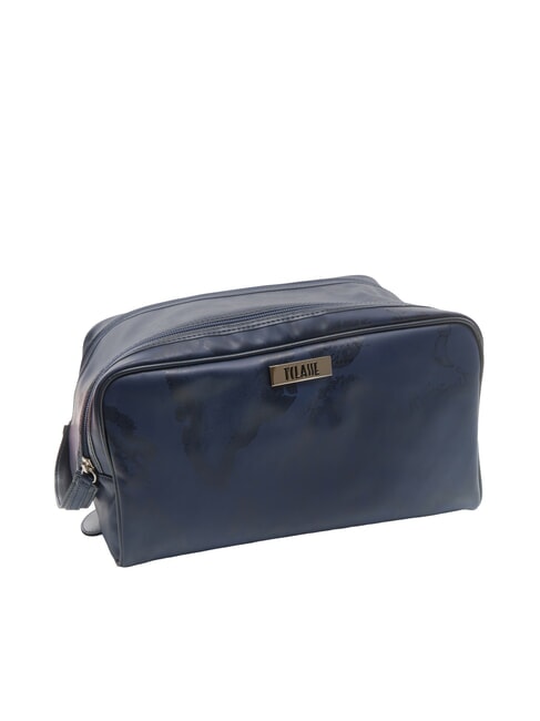 GEO Beauty case doppia zip blu mirtillo - Beauty Case