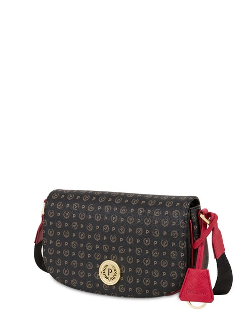 HERITAGE Borsetta a tracolla nero lacca - Borse Donna