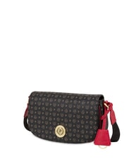 POLLINI HERITAGE Borsetta a tracolla nero lacca - Borse Donna - 2