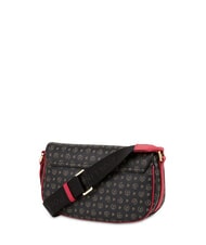 POLLINI HERITAGE Borsetta a tracolla nero lacca - Borse Donna - 3