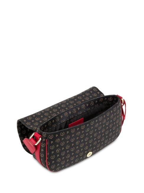 HERITAGE Borsetta a tracolla nero lacca - Borse Donna