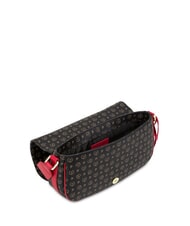 POLLINI HERITAGE Borsetta a tracolla nero lacca - Borse Donna - 4