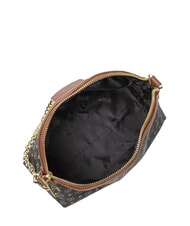 POLLINI HERITAGE  Mini bag a tracolla nero marrone - Borse Donna - 4