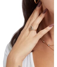 GUESS LIFE IN 4G Anello con logo e cristalli yellow gold - Anelli - 3