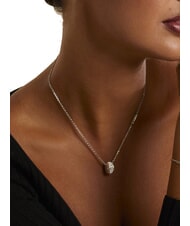 GUESS ROLLING HEARTS Collana con charm con zirconi - Collane