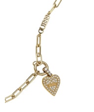 GUESS LOVE ME TENDER Collana con cuore e zirconi - Collane