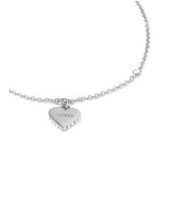 GUESS FALLING IN LOVE Collana con cuore SILVER - Collane - 4
