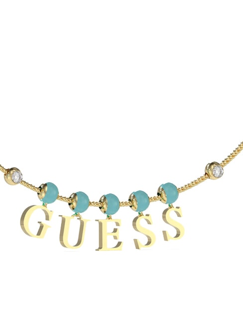 ARM PARTY Bracciale con ciondoli ylw gold/aquamarine - Bracciali Donna