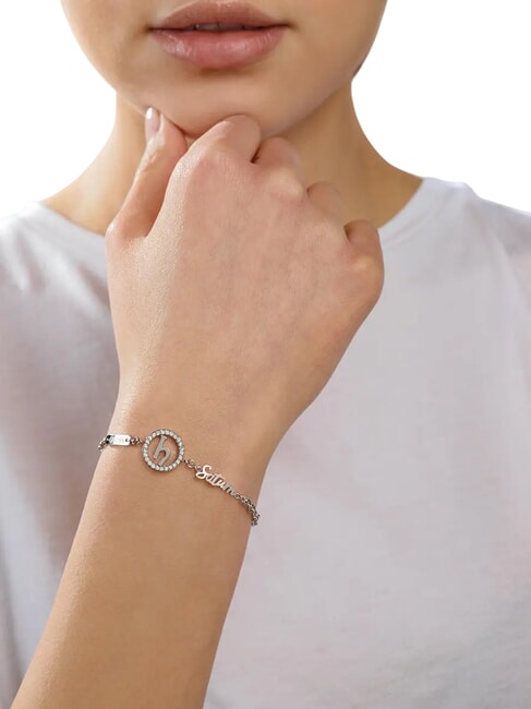 SEVEN PLANETS Saturn Bracciale SILVER - Bracciali Donna