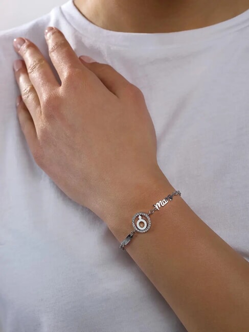 SEVEN PLANETS Mars Bracciale SILVER - Bracciali Donna