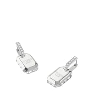 GUESS HASHTAG Orecchini con pendenti logati SILVER - Orecchini - 3