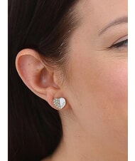 GUESS LOVELY GUESS Orecchini a cuore con cristalli - Orecchini