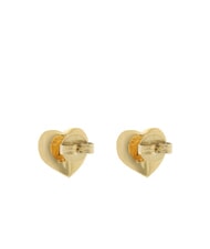 GUESS LOVELY Orecchini al lobo a cuore con zirconi yellow gold - Orecchini - 3