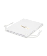 GUESS 4G LOOP Orecchini con charm logo 4G yellow gold/black - Orecchini - 3