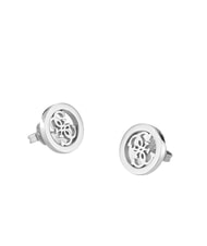 GUESS STUDS PARTY Orecchini al lobo con logo 4G SILVER - Orecchini - 3