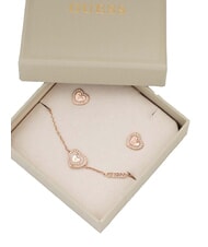GUESS AMAMI GIFT BOX Bracciale + orecchini ROSE GOLD - Orecchini - 2