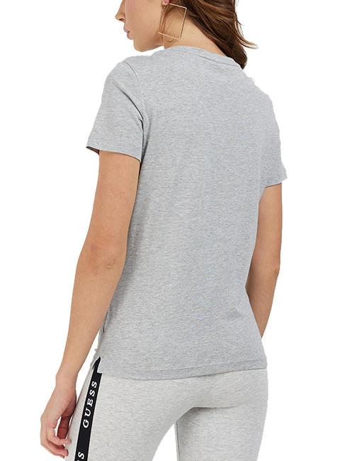 ORIGINAL LOGO T-shirt triangle light melange grey m - T-shirt e Top Donna