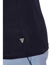 GUESS BSC EMBOSSED LOGO T-shirt con stampa in rilievo smart blue multi - T-shirt Uomo - 4