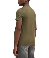 GUESS CORE T-Shirt in cotone olive morning - T-shirt Uomo - 2