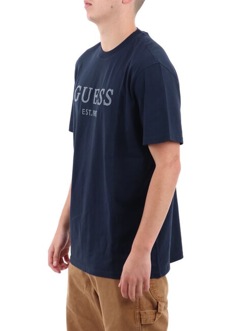 BOX LOGO T-shirt con logo ricamato smartblue - T-shirt Uomo